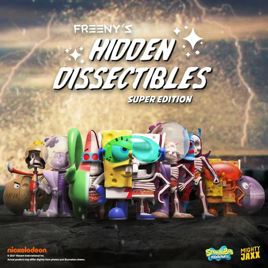 Freeny's Hidden Dissectibles SpongeBob SquarePants Series 04 Super Edition Blind Box - Mighty Jaxx - DelsBricks Toys & CollectiblesFigureDelsBricks Toys & CollectiblesSuper Anime Store