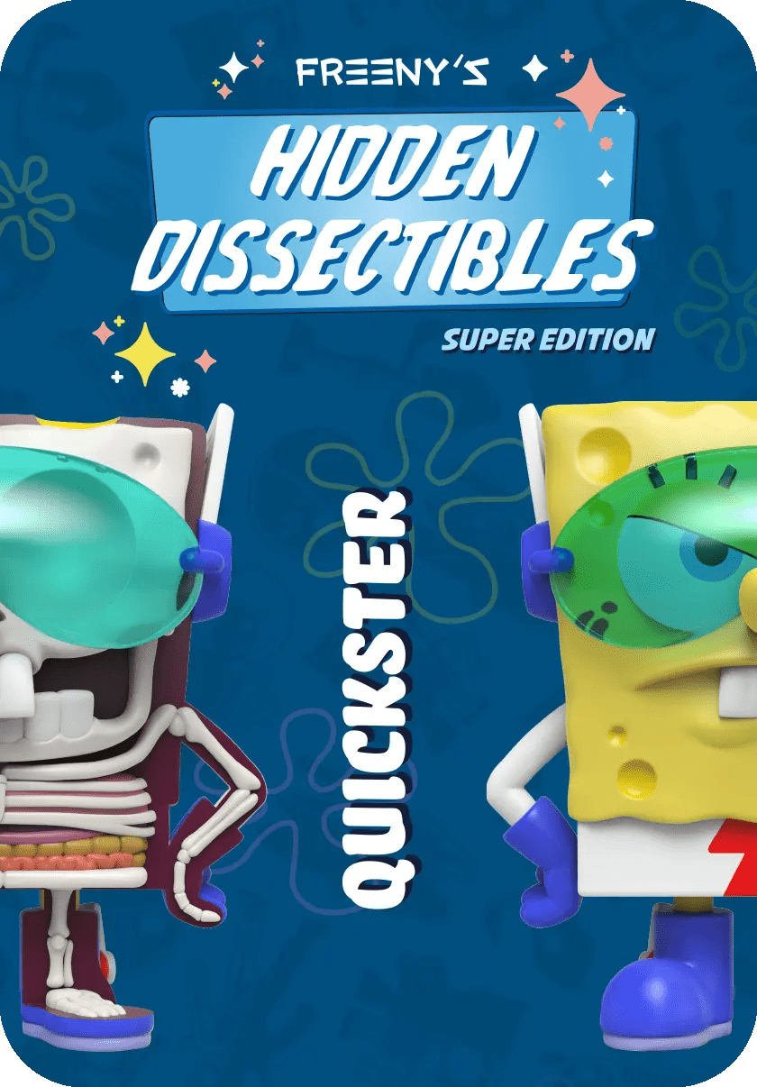 Freeny's Hidden Dissectibles SpongeBob SquarePants Series 04 Super Edition Blind Box - Mighty Jaxx - DelsBricks Toys & CollectiblesFigureDelsBricks Toys & CollectiblesSuper Anime Store
