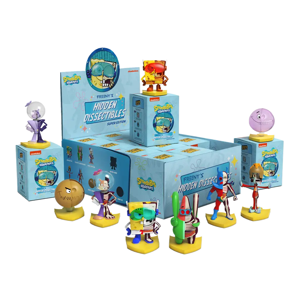Freeny's Hidden Dissectibles SpongeBob SquarePants Series 04 Super Edition Blind Box - Mighty Jaxx - DelsBricks Toys & CollectiblesFigureDelsBricks Toys & CollectiblesSuper Anime Store