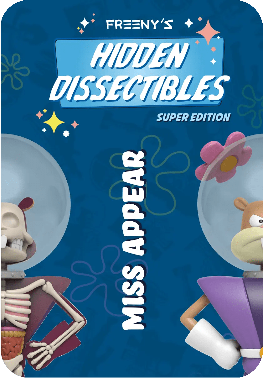 Freeny's Hidden Dissectibles SpongeBob SquarePants Series 04 Super Edition Blind Box - Mighty Jaxx - DelsBricks Toys & CollectiblesFigureDelsBricks Toys & CollectiblesSuper Anime Store