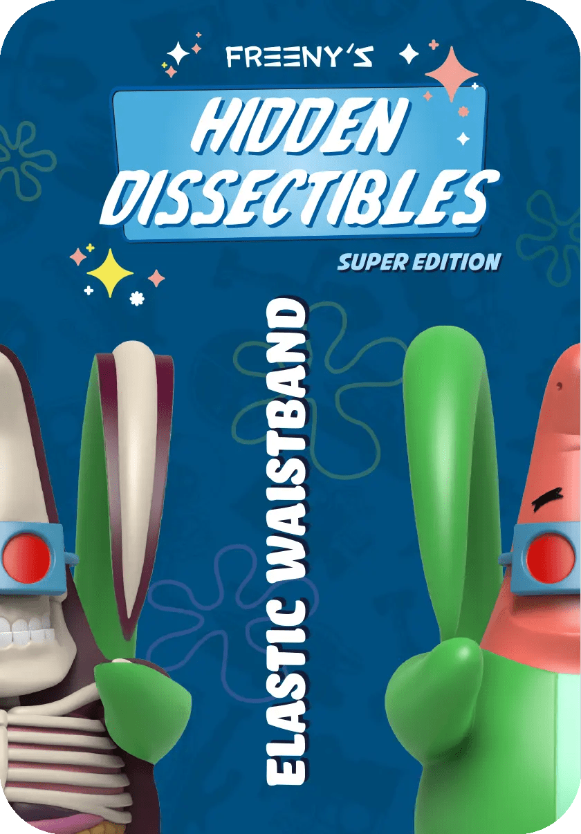 Freeny's Hidden Dissectibles SpongeBob SquarePants Series 04 Super Edition Blind Box - Mighty Jaxx - DelsBricks Toys & CollectiblesFigureDelsBricks Toys & CollectiblesSuper Anime Store