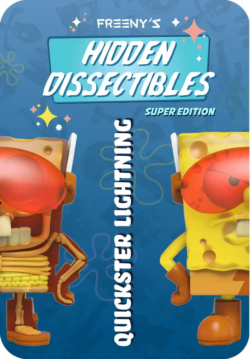 Freeny's Hidden Dissectibles SpongeBob SquarePants Series 04 Super Edition Blind Box - Mighty Jaxx - DelsBricks Toys & CollectiblesFigureDelsBricks Toys & CollectiblesSuper Anime Store