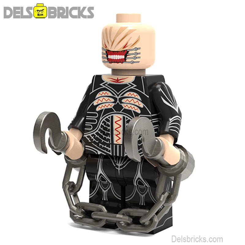 Chatterbox Cenobite from Hellraiser Lego Minifigures Custom Horror Toys