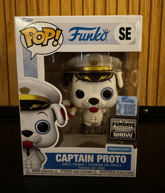 Funko Fundays Experience 2025: Pop! Originals Captain Proto () LE2500 - DelsBricks Toys & CollectiblesDelsBricks Toys & CollectiblesRalphie's Funhouse