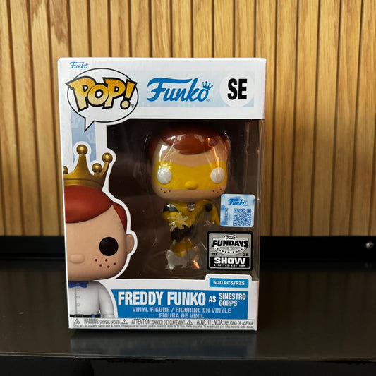 Funko Fundays Experience 2025: Pop! Originals DC Freddy Funko as Sinestro Corps () LE500 - DelsBricks Toys & CollectiblesDelsBricks Toys & CollectiblesRalphie's Funhouse