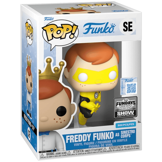 Funko Fundays Experience 2025: Pop! Originals DC Freddy Funko as Sinestro Corps () LE500 - DelsBricks Toys & CollectiblesDelsBricks Toys & CollectiblesRalphie's Funhouse
