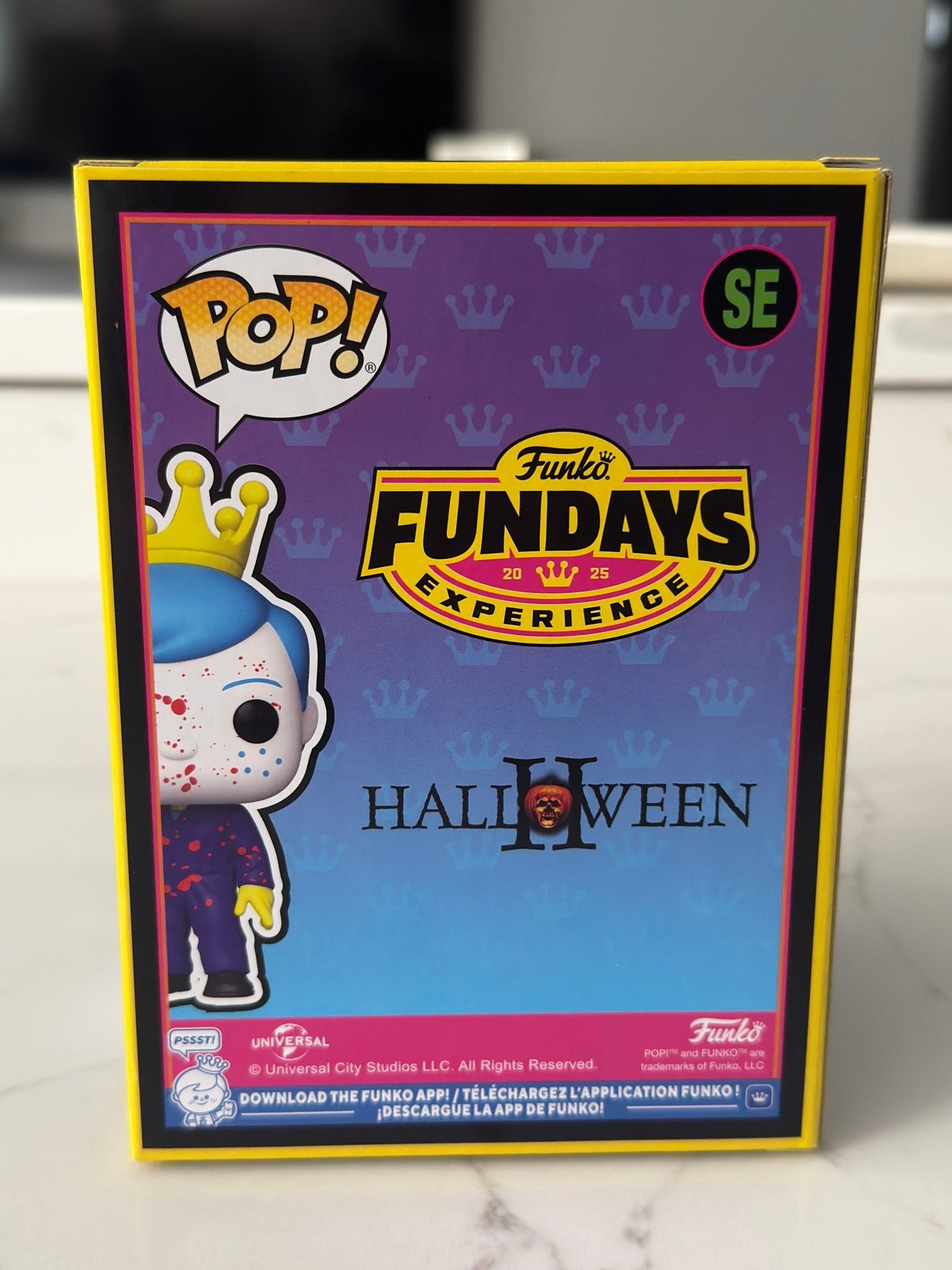 Funko Fundays Experience 2025: Pop! Originals HORROR Halloween Freddy Funko as Michael Myers (Blacklight) LE150 - DelsBricks Toys & CollectiblesDelsBricks Toys & CollectiblesRalphie's Funhouse