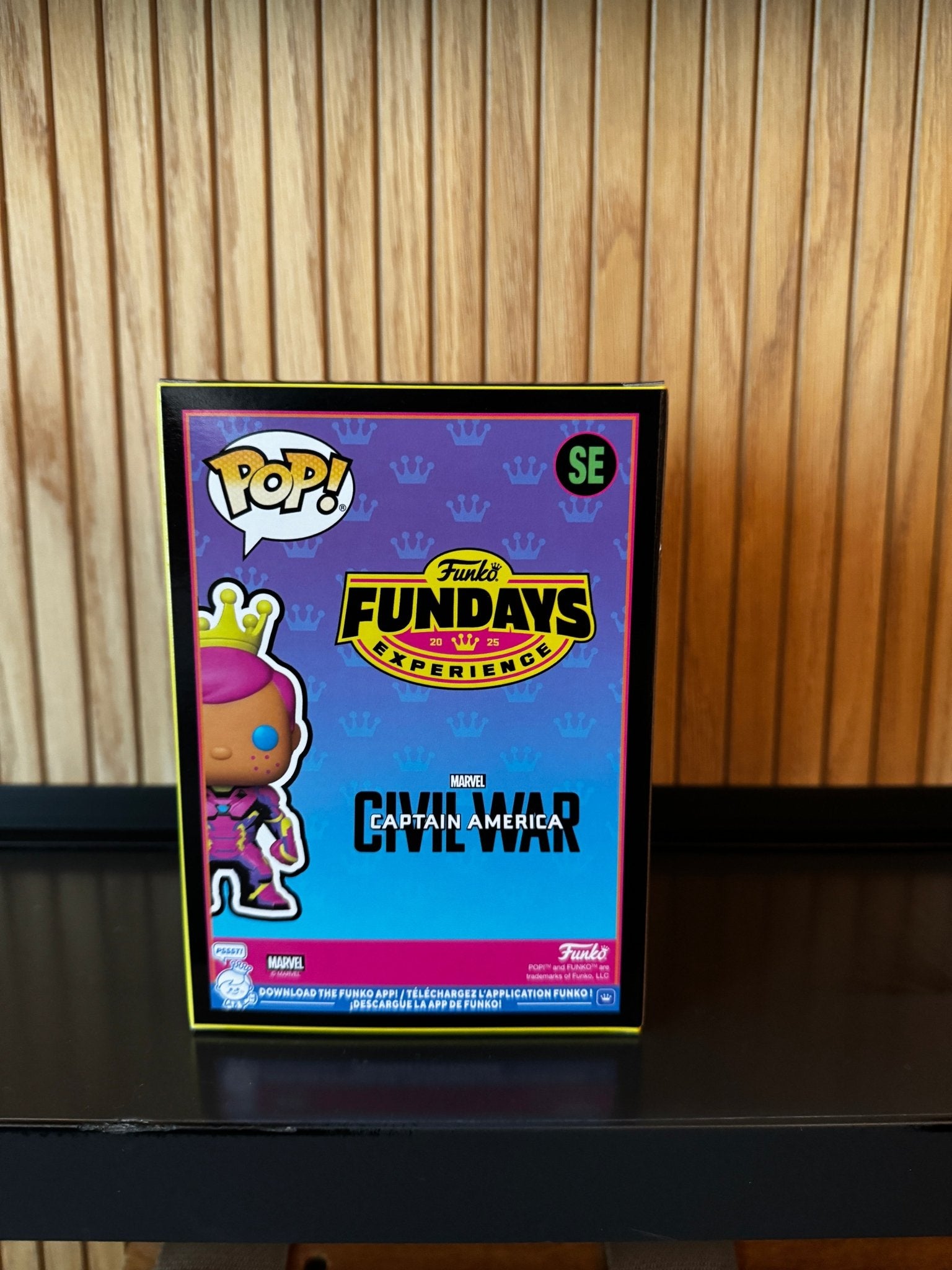 Funko Fundays Experience 2025: Pop! Originals MARVEL Freddy Funko as Iron Man (Blacklight) LE500 - DelsBricks Toys & CollectiblesDelsBricks Toys & CollectiblesRalphie's Funhouse