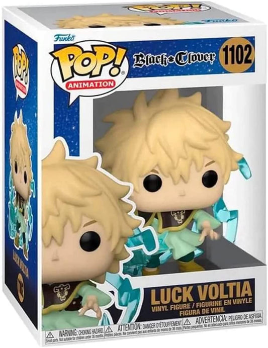 Funko Pop Black Clover Luck Voltia 1102 - AAA Anime Exclusive Figure - DelsBricks Toys & CollectiblesFiguresDelsBricks Toys & CollectiblesSuper Anime Store