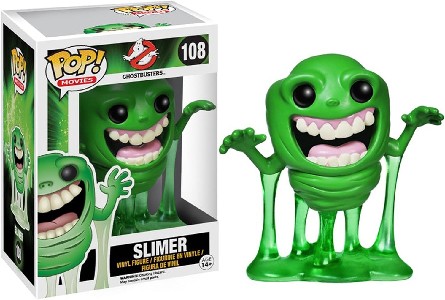 Funko Pop! Movies: Ghostbusters - Slimer - DelsBricks Toys & CollectiblesDelsBricks Toys & CollectiblesRalphie's Funhouse