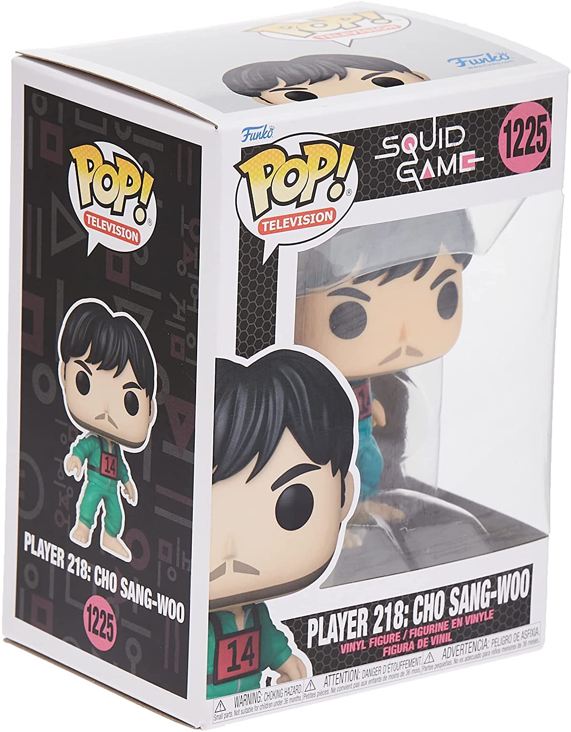 Funko POP! Squid Game Player 218 Cho Sang - Woo Vinyl Figure 1225 - DelsBricks Toys & CollectiblesFiguresDelsBricks Toys & CollectiblesSuper Anime Store
