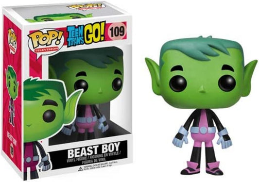 Funko POP TV: Teen Titans Go! - Beast Boy 109 - DelsBricks Toys & CollectiblesDelsBricks Toys & CollectiblesRalphie's Funhouse