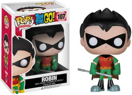 Funko POP TV: Teen Titans Go! - Robin 107 - DelsBricks Toys & CollectiblesDelsBricks Toys & CollectiblesRalphie's Funhouse