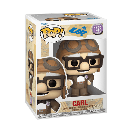 Funko POP! Up - Carl in Aviator Hat Vinyl Figure 1478 - DelsBricks Toys & CollectiblesPOP! VinylDelsBricks Toys & CollectiblesShumi Toys & Gifts