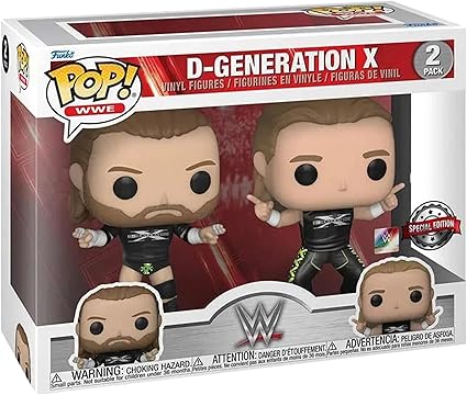 Funko Pop! WWE: D - Generation X - 2pk Vinyl Figure (Walmart Exclusive) - DelsBricks Toys & CollectiblesDelsBricks Toys & CollectiblesRalphie's Funhouse