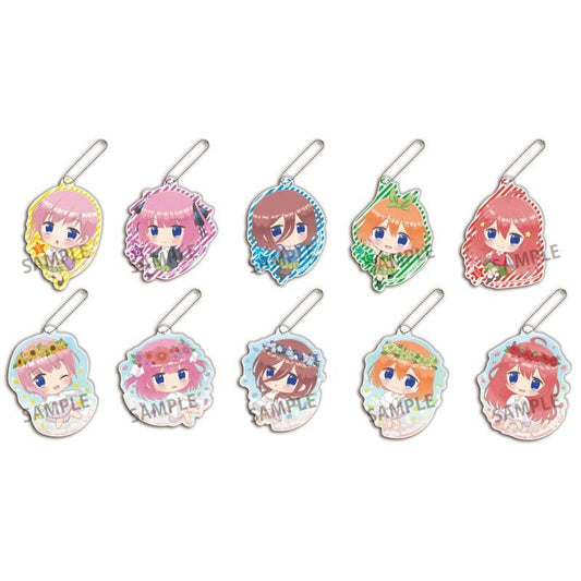 FUWAWAKKO THE QUINTESSENTIAL QUINTUPLETS SS UNIFORM & DRESS ACRYLIC KEYCHAIN Blind Box (1 Blind Box) - DelsBricks Toys & CollectiblesFiguresDelsBricks Toys & CollectiblesSuper Anime Store