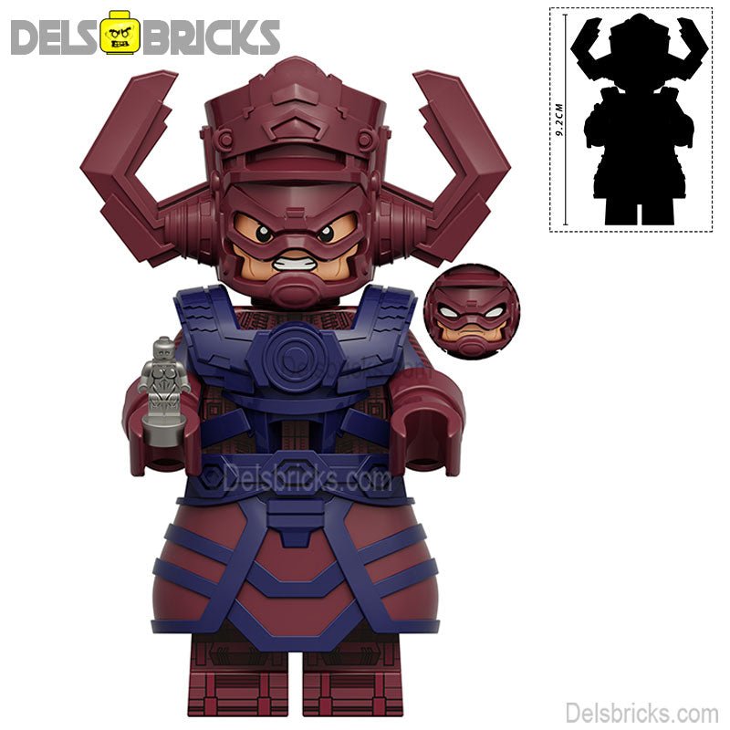 Galactus Fantastic Four First Steps (BIG Figure) Lego Minifigures Custom toys 4 - DelsBricks MinifiguresMinifiguresDelsBricks MinifiguresDelsbricks