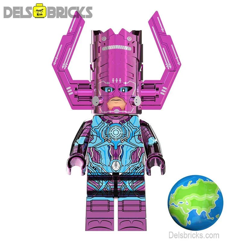 Galactus Fantastic Four First Steps Lego Minifigures Custom toys 3 - DelsBricks MinifiguresMinifiguresDelsBricks MinifiguresDelsbricks