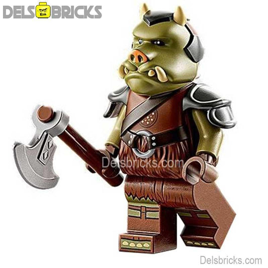Gamorrean Guard | Lego Star Wars Minifigures Custom Toys - DelsBricks MinifiguresLego Star Wars MinifiguresDelsBricks MinifiguresDelsbricks.com