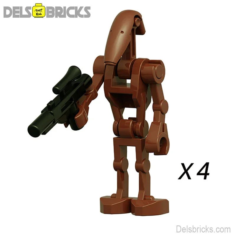 Geonosis Battle Droids Custom Lego Star wars Minifigures Toys - DelsBricks MinifiguresLego Star Wars MinifiguresDelsBricks MinifiguresDelsbricks.com