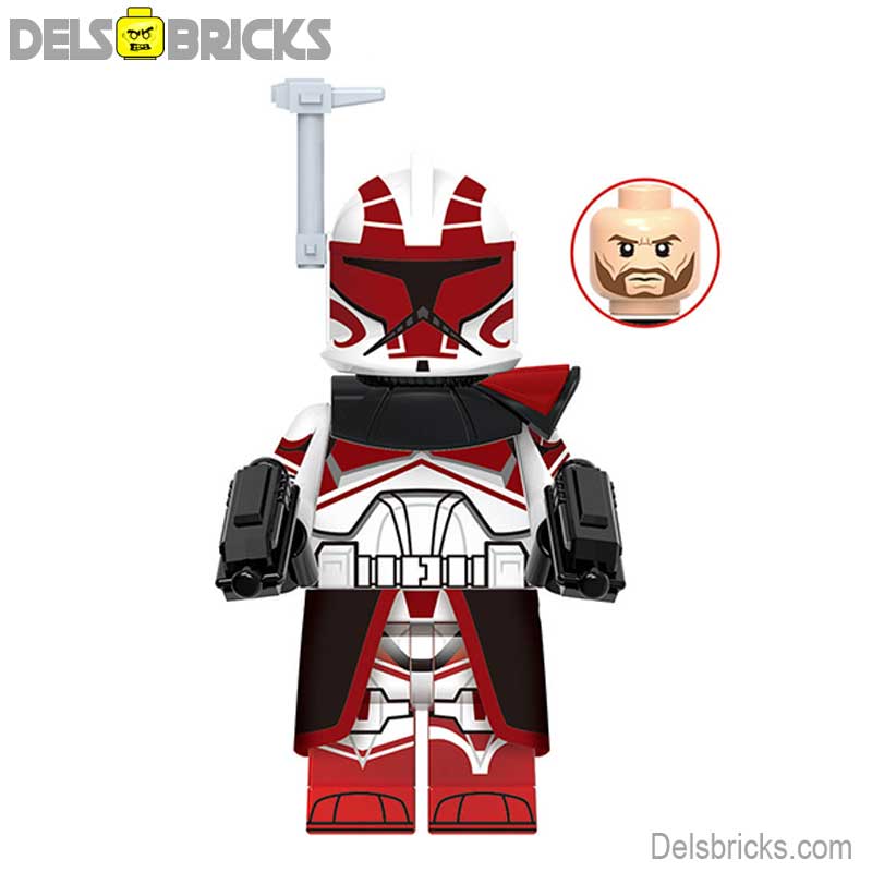 Captain Keeli Clone Trooper Lego Star Wars Minifigures
