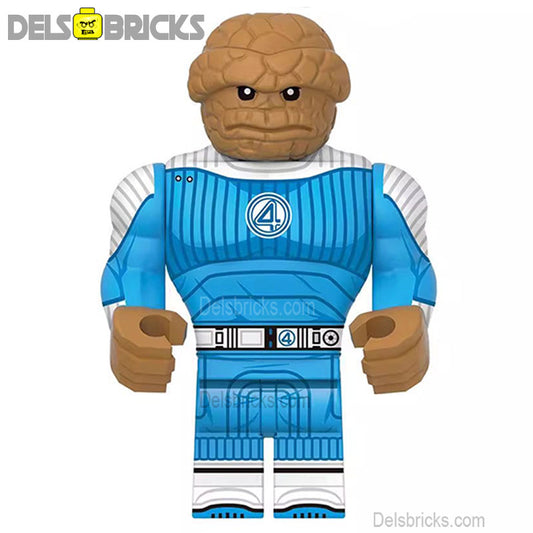 Fantastic Four Ben Grimm Thing Lego Minifigures Custom Toys 4