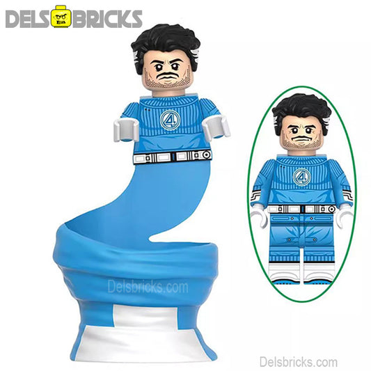 Fantastic Four Reed Richards Lego Minifigures Custom Toys 4