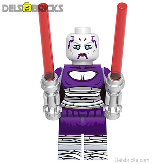 Asajj Ventress Star Wars Lego Minifigures Custom Toys