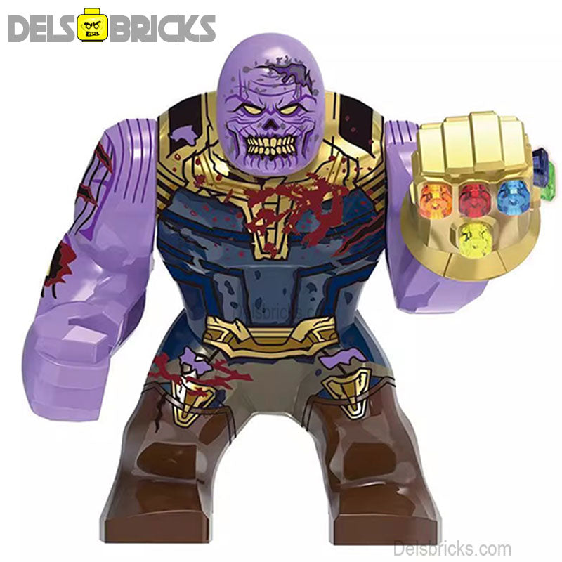 Zombie Thanos (Large size) Marvel ZOmbies Avengers Lego Minifigures Custom Toys