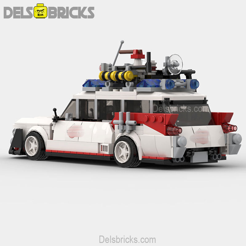 Ghostbusters Ectomobile Ecto-1 Custom Lego Cars Minifigures Building Block Toys