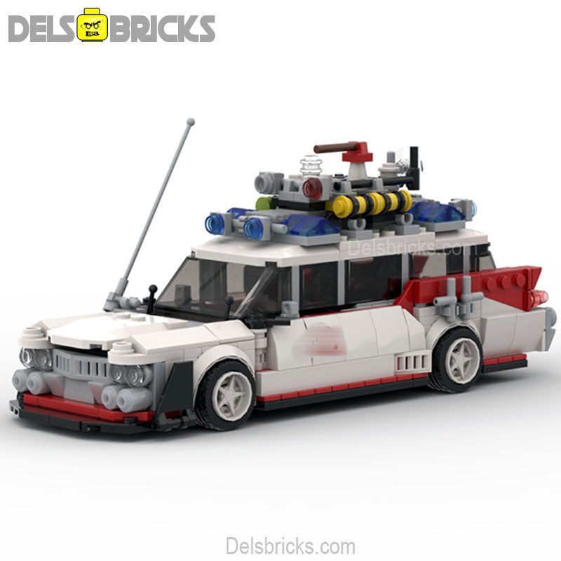 Ghostbusters Ectomobile Ecto-1 Custom Lego Cars Minifigures Building Block Toys