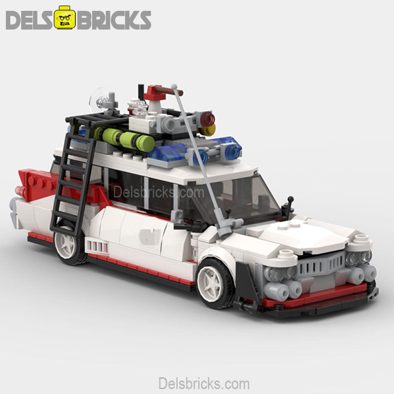 Ghostbusters Ectomobile Ecto-1 Custom Lego Cars Minifigures Building Block Toys