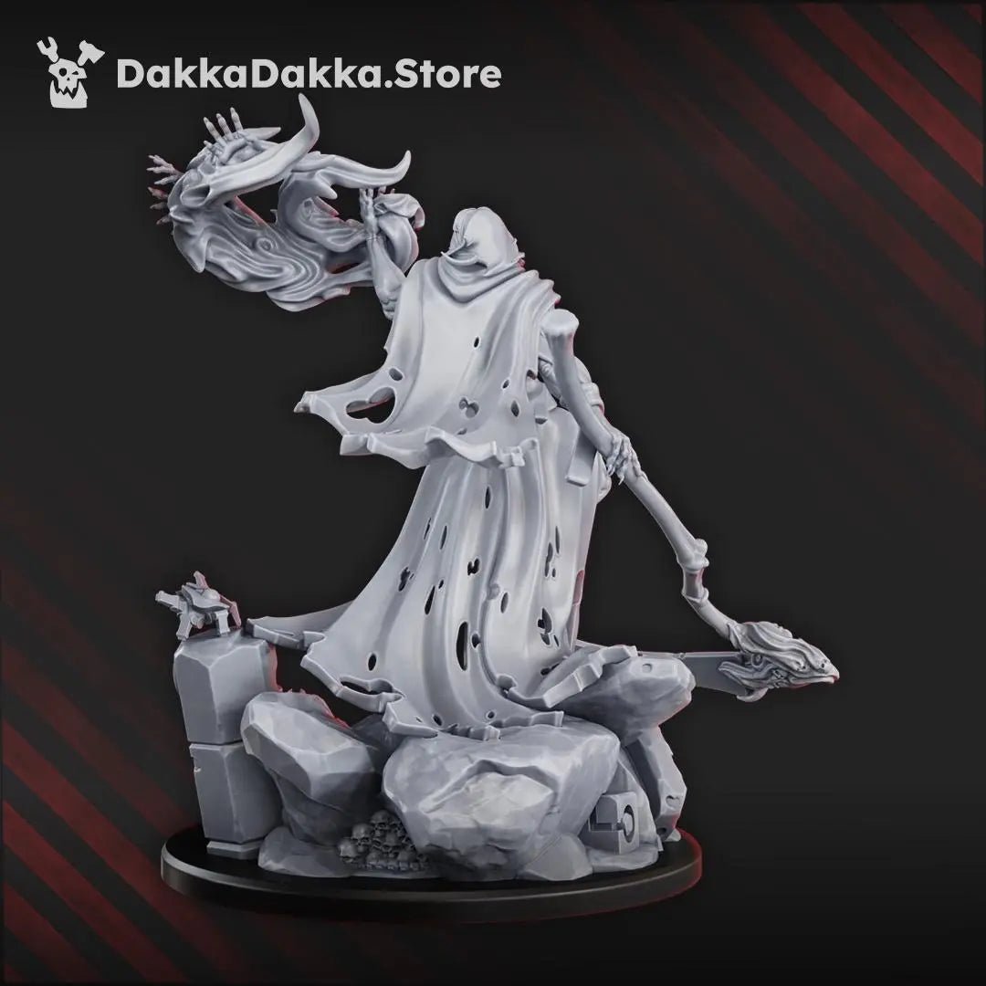 Ghostgod of the Night Star by DakkaDakka 28mm Heroic Scale Miniature, 160mm tall - DelsBricks Toys & CollectiblesResin Printed MiniatureDelsBricks Toys & CollectiblesMega Diamonds & Schwartzreiter Mini Forge