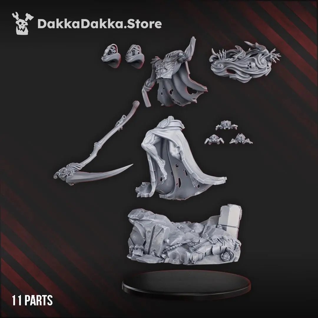 Ghostgod of the Night Star by DakkaDakka 28mm Heroic Scale Miniature, 160mm tall - DelsBricks Toys & CollectiblesResin Printed MiniatureDelsBricks Toys & CollectiblesMega Diamonds & Schwartzreiter Mini Forge