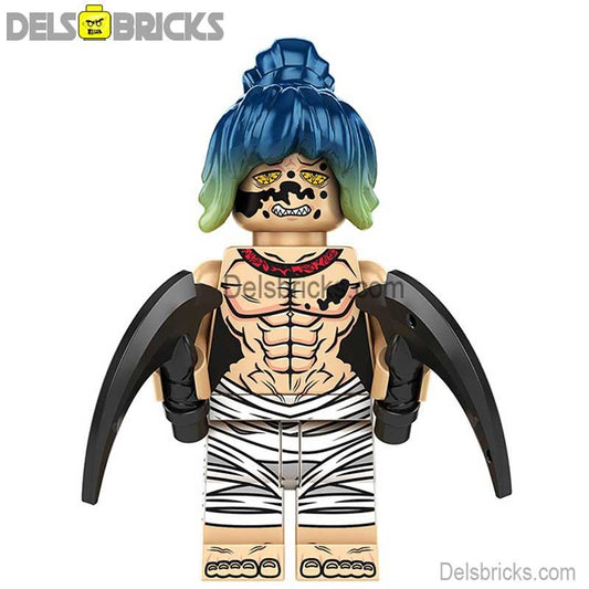 Giyuutarou Demon Slayer Anime Lego Minifigures Custom Toys - DelsBricks MinifiguresMinifiguresDelsBricks MinifiguresDelsbricks