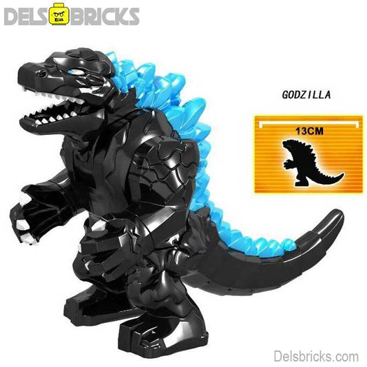 Godzilla Big Size Kaiju Lego Minifigures Custom Toys - DelsBricks MinifiguresLego Horror MinifiguresDelsBricks MinifiguresDelsbricks.com