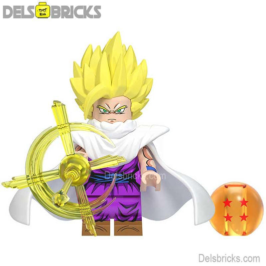 Gohan Dragon Ball Z Super Lego Minifigures Anime Custom Toys NEW - DelsBricks MinifiguresMinifiguresDelsBricks MinifiguresDelsbricks