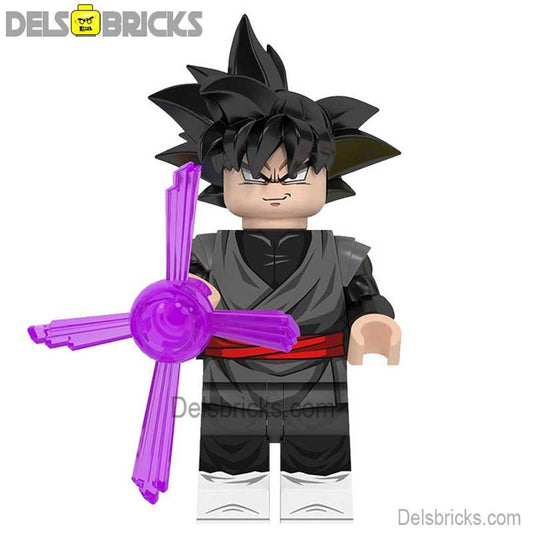 Goku Black Dragon Ball Z Lego Minifigures Custom Anime Toys - DelsBricks MinifiguresMinifiguresDelsBricks MinifiguresDelsbricks
