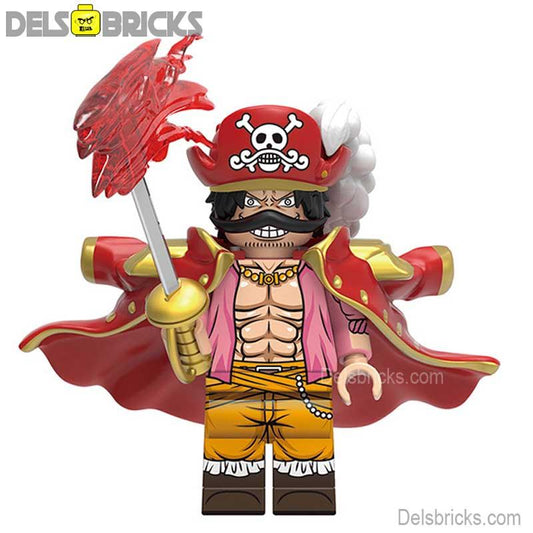 Gol D Roger from One Piece Lego Anime Minifigures - DelsBricks MinifiguresMinifiguresDelsBricks MinifiguresDelsbricks