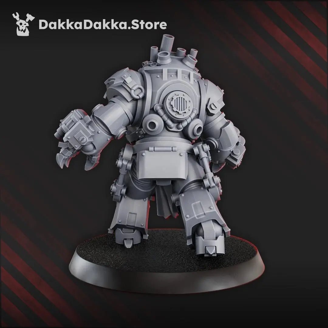 Gorgwork Mechdread by DakkaDakka 28mm Heroic Scale Miniature, 70mm tall - DelsBricks Toys & CollectiblesResin Printed MiniatureDelsBricks Toys & CollectiblesMega Diamonds & Schwartzreiter Mini Forge