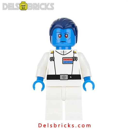 Grand Admiral Thrawn Lego Star wars Minifigures Custom Toys 1 - DelsBricks MinifiguresLego Star Wars MinifiguresDelsBricks MinifiguresDelsbricks.com