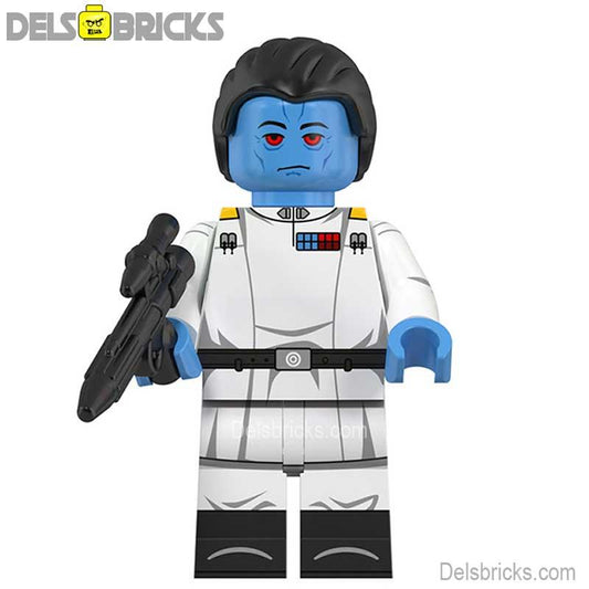 Grand Admiral Thrawn Lego Star wars Minifigures Custom Toys 2 - DelsBricks MinifiguresLego Star Wars MinifiguresDelsBricks MinifiguresDelsbricks.com