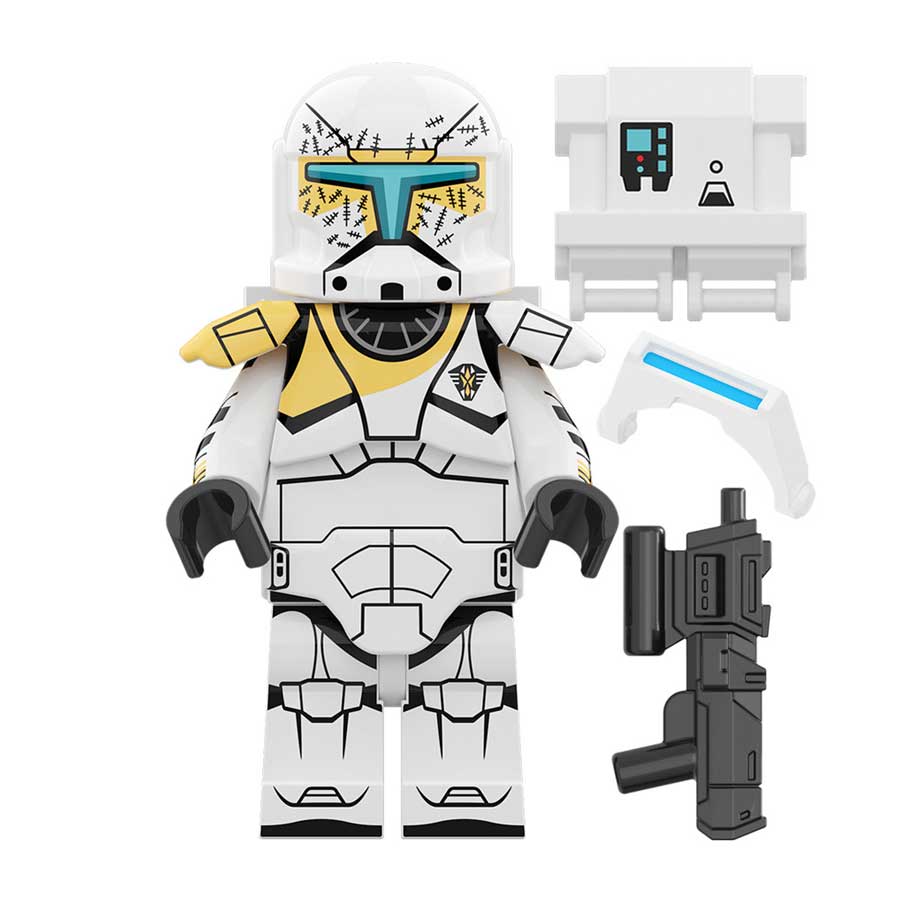 Gregor Delta Squad Clone trooper Lego Star wars Minifigures Lego Star Wars Minifigures Delsbricks.com   
