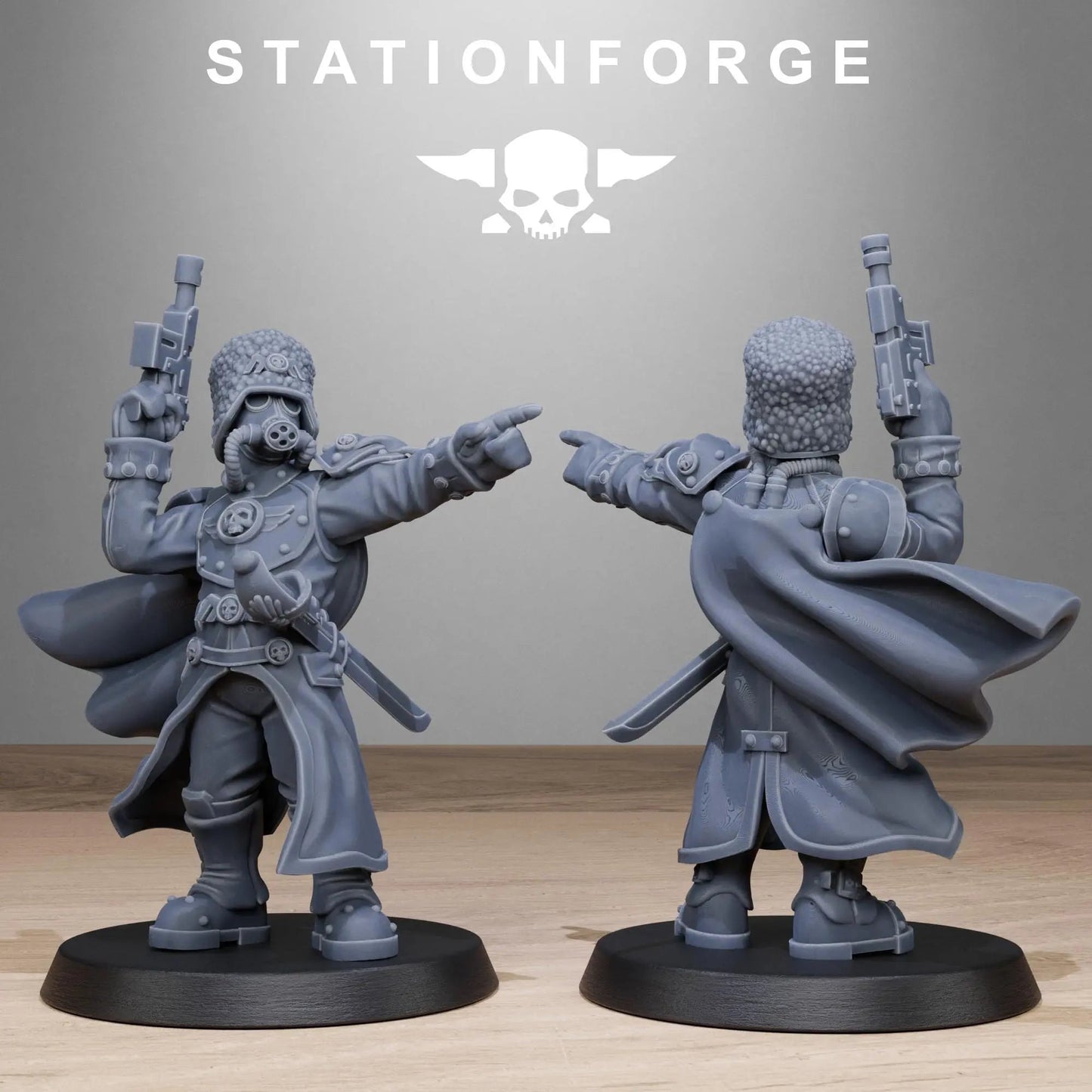 Grim Guard Royals by Station Forge 28/32mm Heroic Scale Miniature, 32mm tall, 10 Units - DelsBricks Toys & CollectiblesResin Printed MiniatureDelsBricks Toys & CollectiblesMega Diamonds & Schwartzreiter Mini Forge