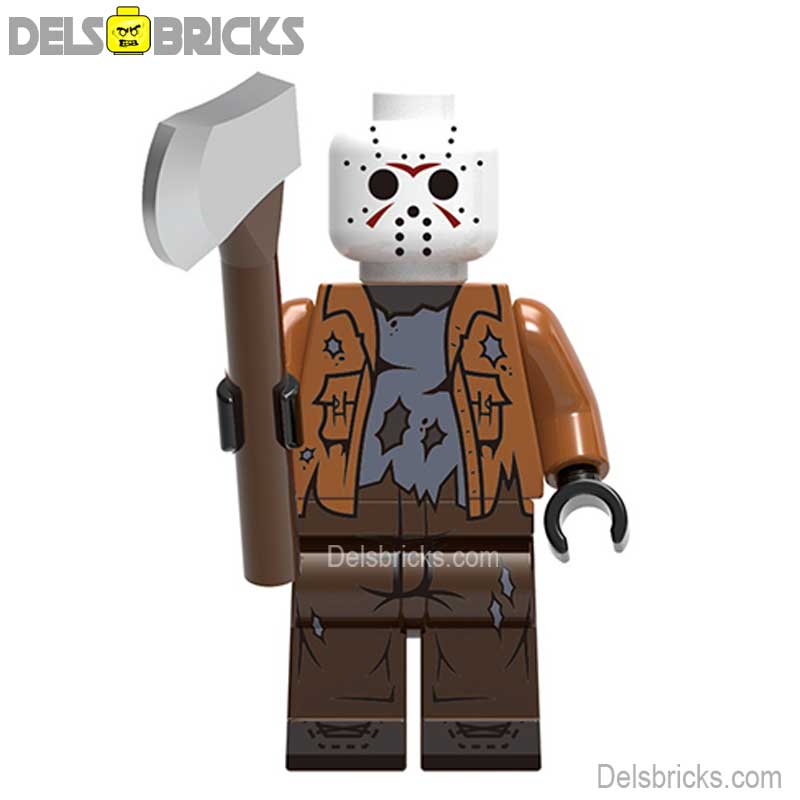 Jason Voorhees Friday The 13th - New Lego Horror Minifigures Custom Toys 1