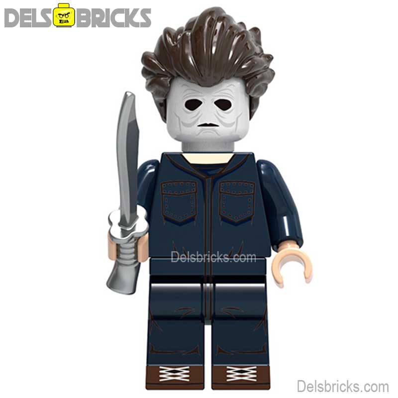 Michael Myers Halloween  Lego Minifigures Custom Horror Toys New 1