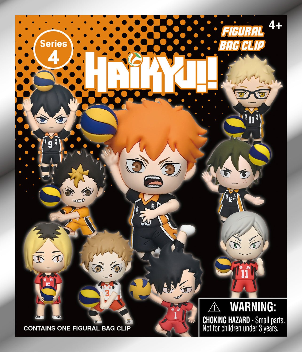 Haikyuu!! 3D Foam Bag Clip Series 4 Blind Bag - Official Anime Keychain - DelsBricks Toys & CollectiblesKeychainDelsBricks Toys & CollectiblesSuper Anime Store