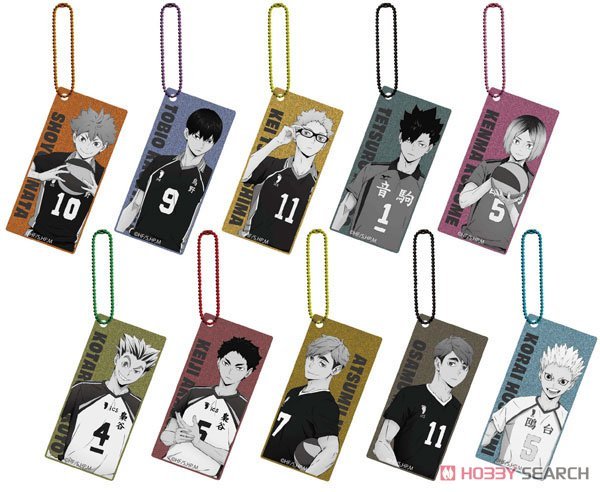 Haikyuu! TO THE TOP! Metallic Trading Acrylic Key Ring Blind Box - DelsBricks Toys & CollectiblesKeychainDelsBricks Toys & CollectiblesSuper Anime Store