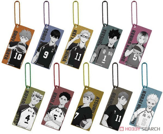 Haikyuu! TO THE TOP! Metallic Trading Acrylic Key Ring Blind Box - DelsBricks Toys & CollectiblesKeychainDelsBricks Toys & CollectiblesSuper Anime Store