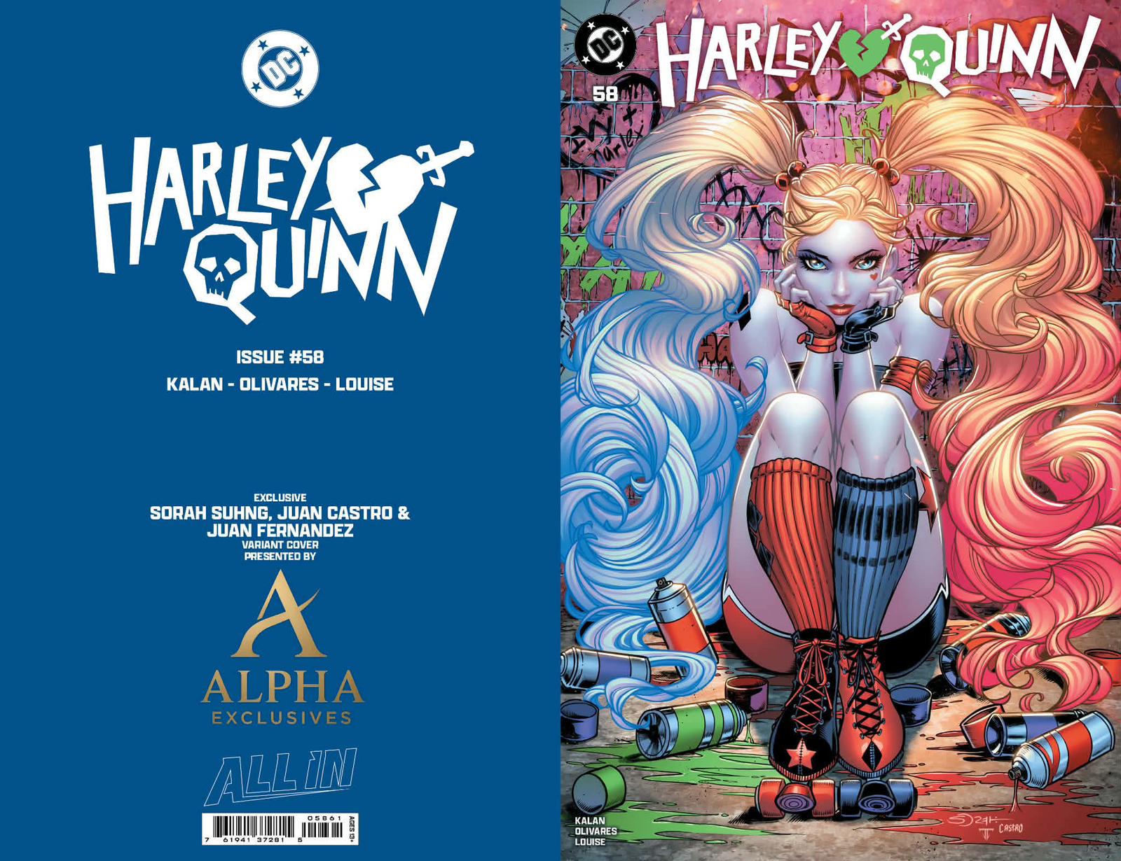 Harley Quinn 58 Sorah Suhng Exclusive Var (01/28/2026) - DelsBricks Toys & CollectiblesCOMIC BOOKDelsBricks Toys & CollectiblesUnknown Comic Books